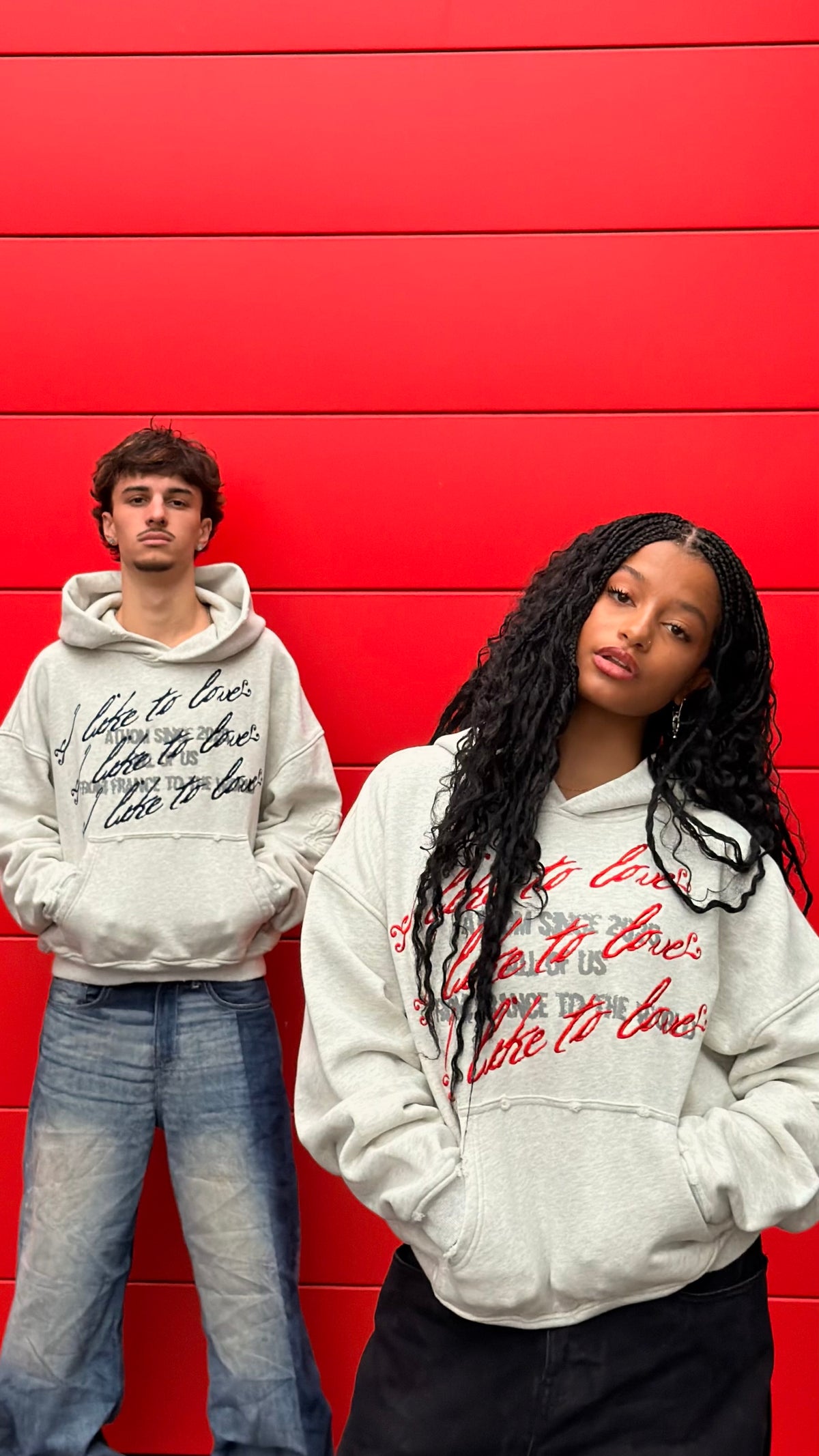 HOODIE "I LIKE TO LOVE" - PRECOMMANDE