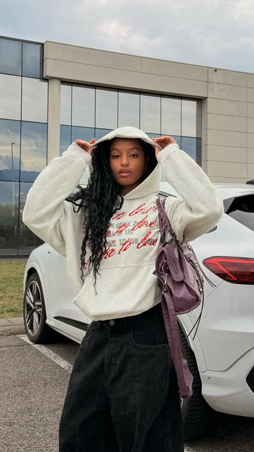 HOODIE "I LIKE TO LOVE" - PRECOMMANDE