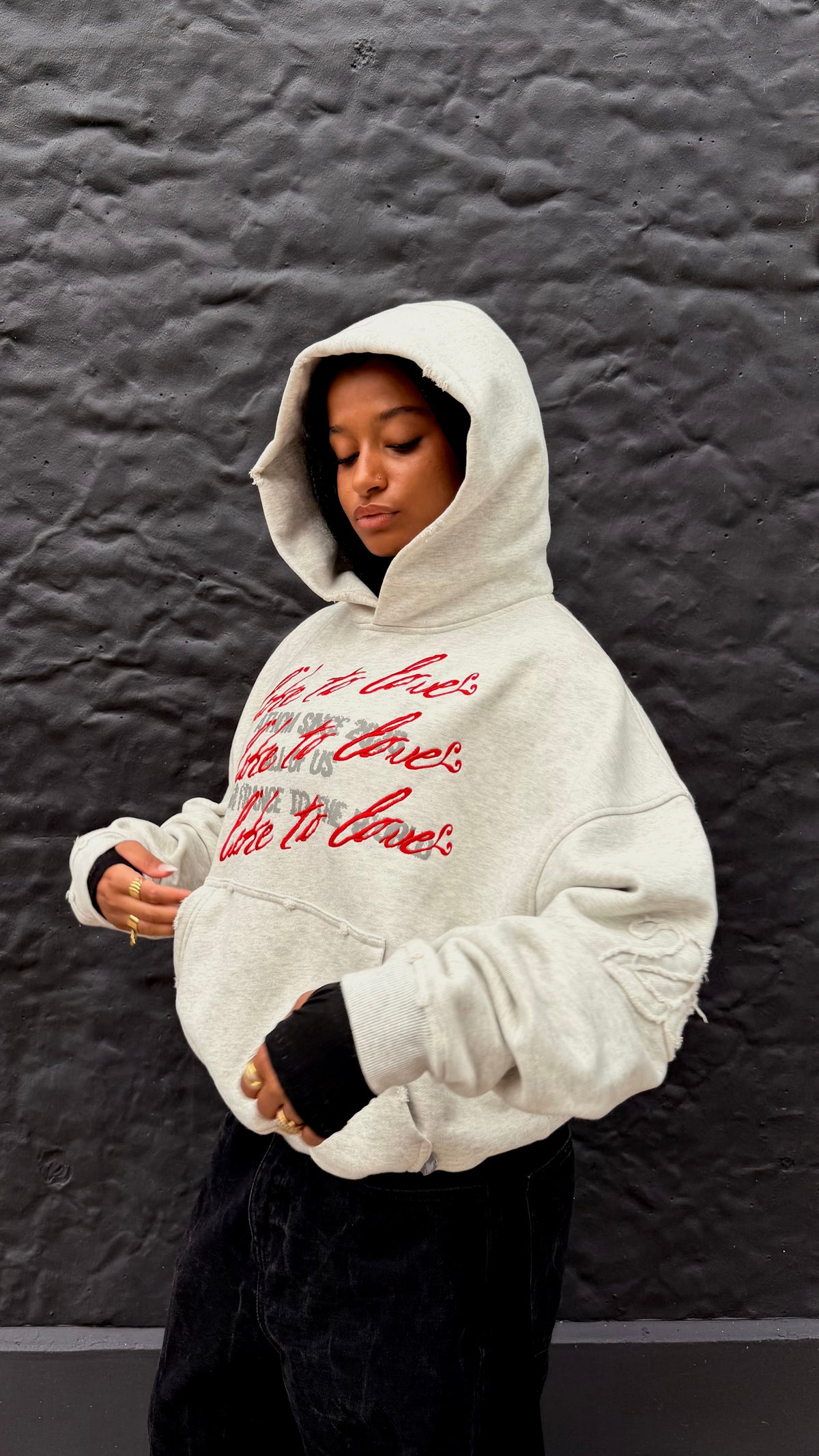 HOODIE "I LIKE TO LOVE" - PRECOMMANDE